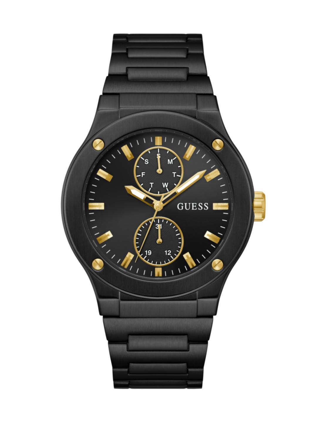 Guess Dress 45 mm Black Dial Men Quartz Analog Watch GW0795G3