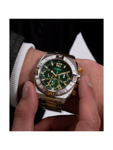 Guess Sport Men 44 mm Green Dial Chrono Watch GW0800G1