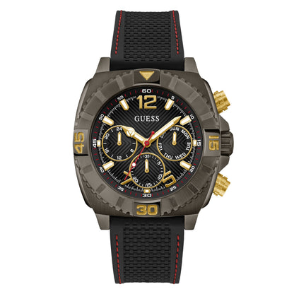 Guess Sport 44 mm Black Dial Men Chrono  Watch- GW0801G2