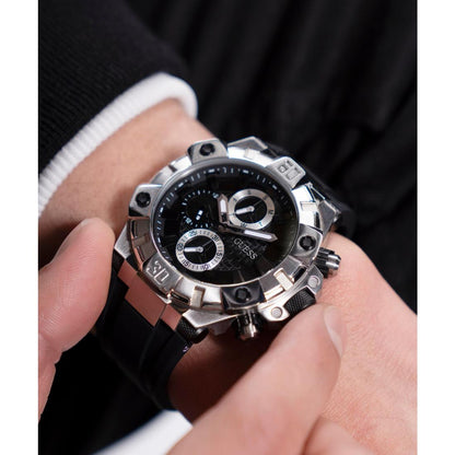 Guess Sport 46 mm Black Dial Men Chronograph Watch- GW0802G1