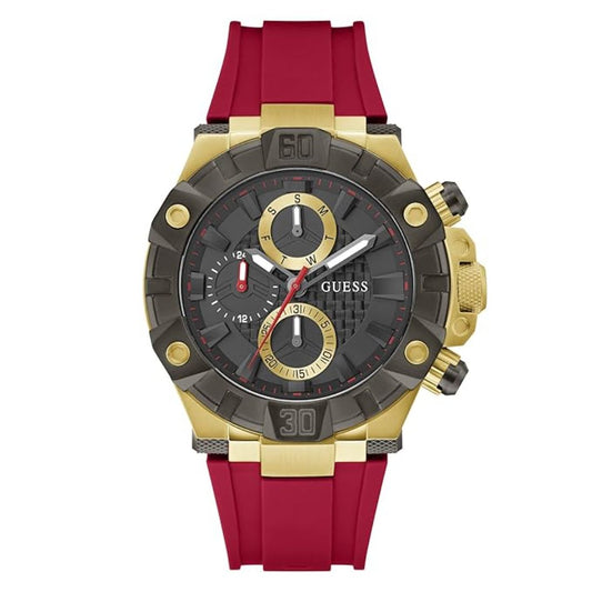 GUESS Sport 46 mm Black Dial Men Chronograph Watch- GW0802G2
