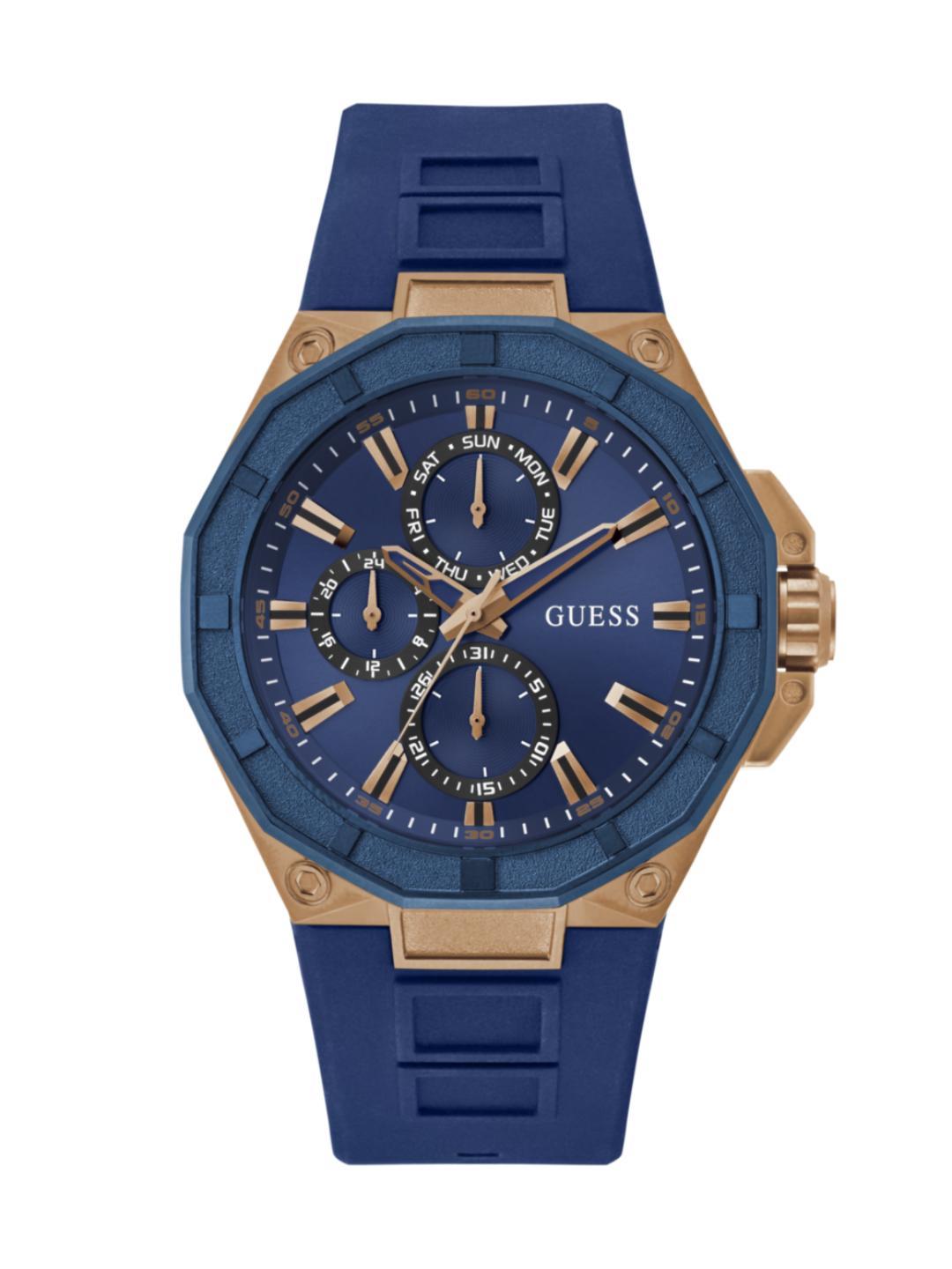 Guess Sport 46 mm Blue Dial Men Quartz Analog Watch GW0803G2