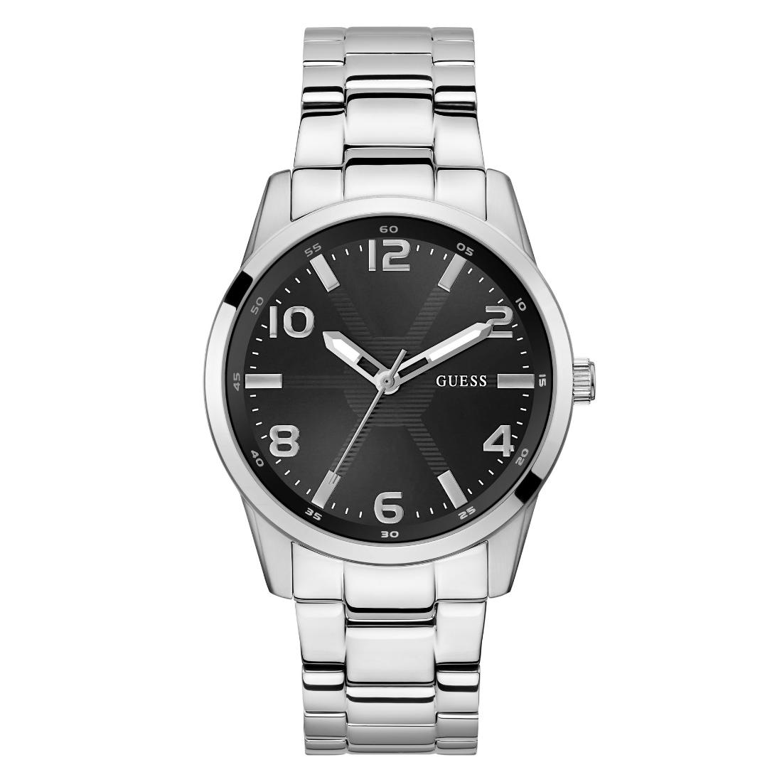 Guess Monte Black Round Dial Analog Men's Watch GW0804G2