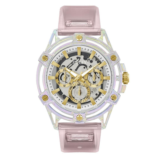 Guess Trend 48 mm Clear Dial Men Chronograph Watch- GW0806G4