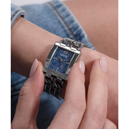 Guess GT Mod ID 24 mm Blue Dial Women Analog Watch- GW0807L1