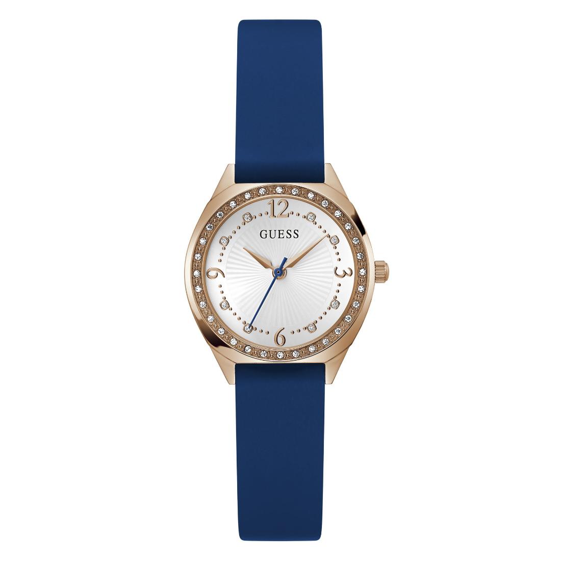 Guess Dress 30 mm White Dial Women Analog Watch- GW0820L2