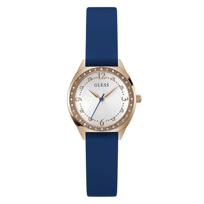 Guess Dress 30 mm White Dial Women Analog Watch- GW0820L2