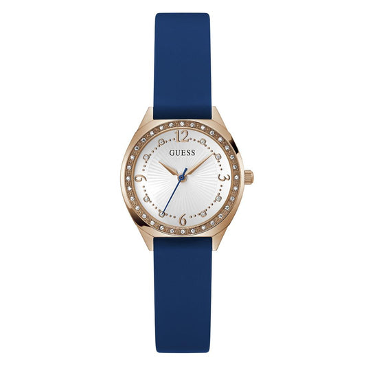 Guess Dress 30 mm White Dial Women Analog Watch- GW0820L2