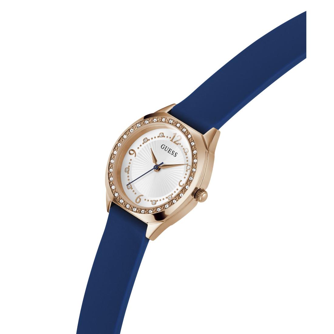 Guess Dress 30 mm White Dial Women Analog Watch- GW0820L2
