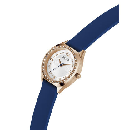 Guess Dress 30 mm White Dial Women Analog Watch- GW0820L2
