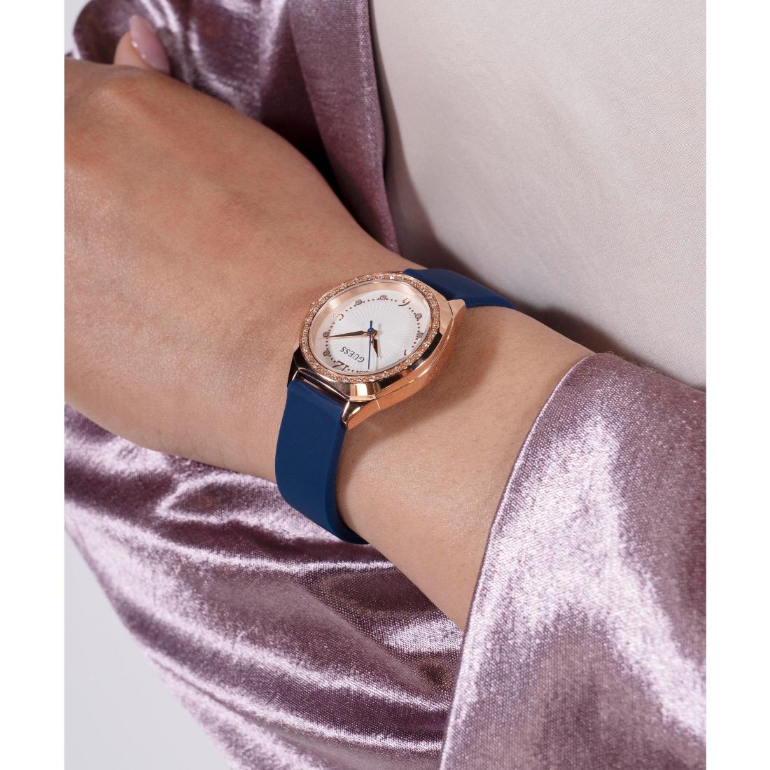 Guess Dress 30 mm White Dial Women Analog Watch- GW0820L2