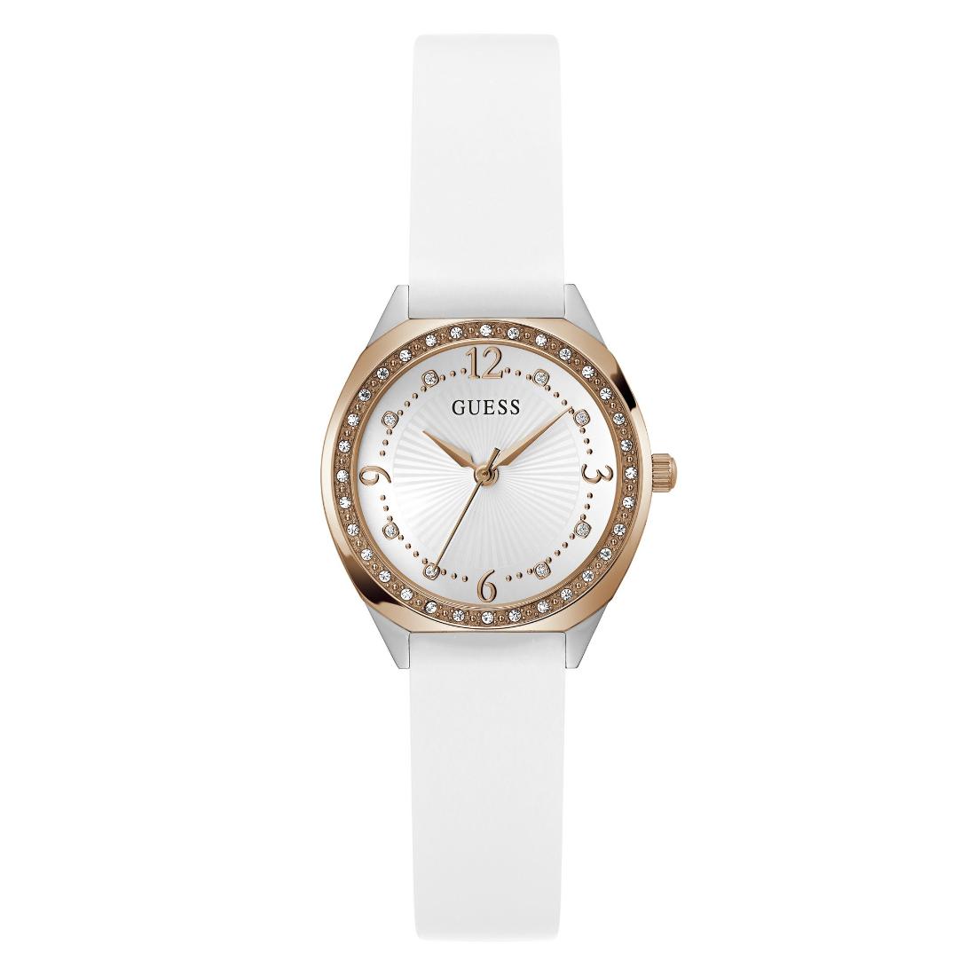 Guess Dress 30 mm White Dial Women Analog Watch GW0820L3