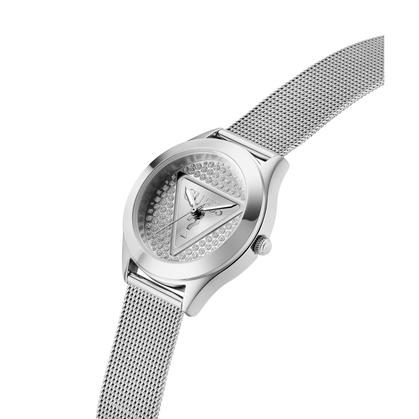 Guess Trend 34 mm Silver Dial Women Analog Watch GW0835L1