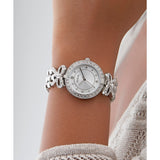 Guess Ribbon 30 mm Silver Dial Women Analog Watch GW0838L1