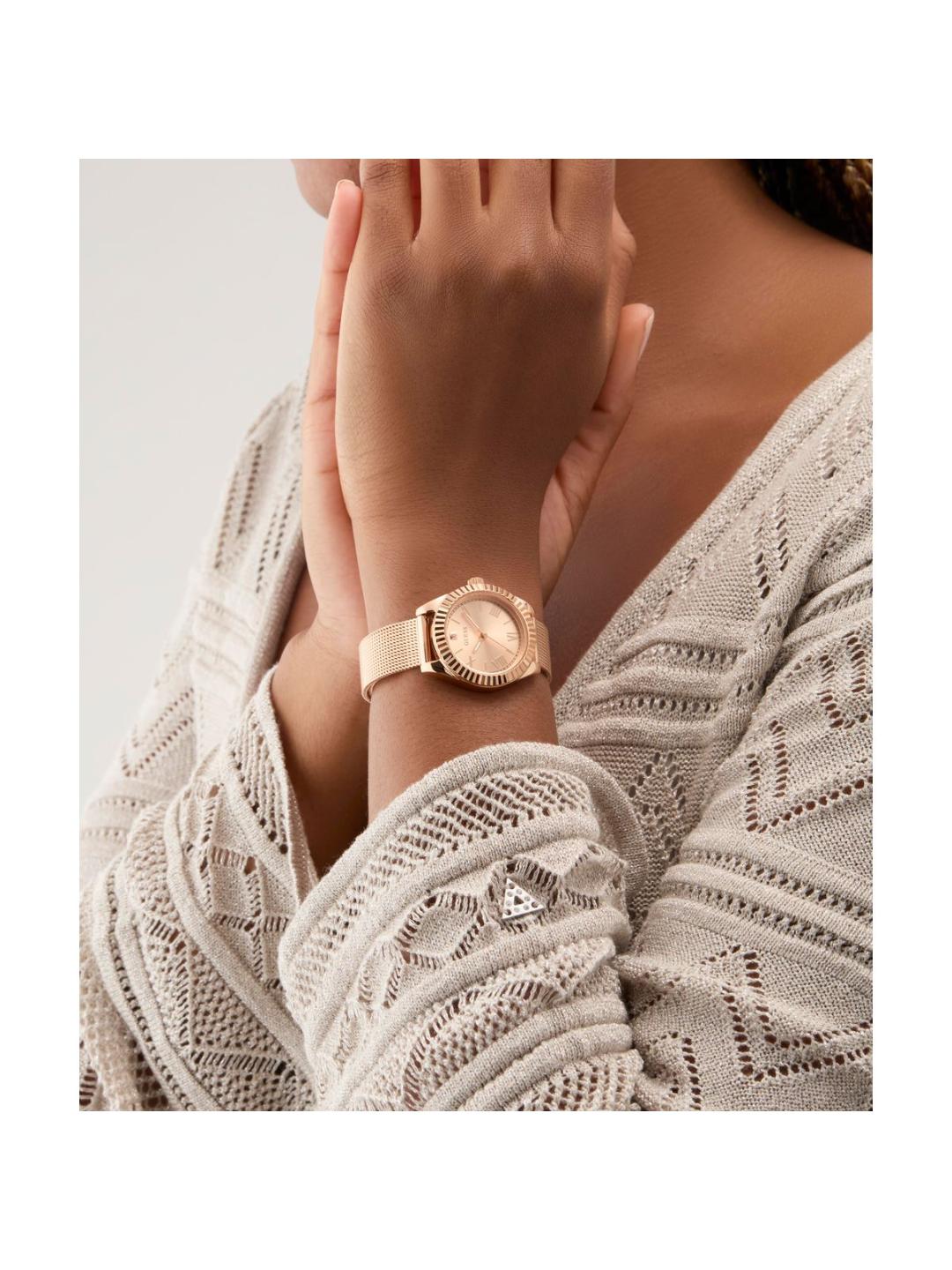 Guess Dress Women 30 mm Rose Gold Dial Analog Watch GW0842L3
