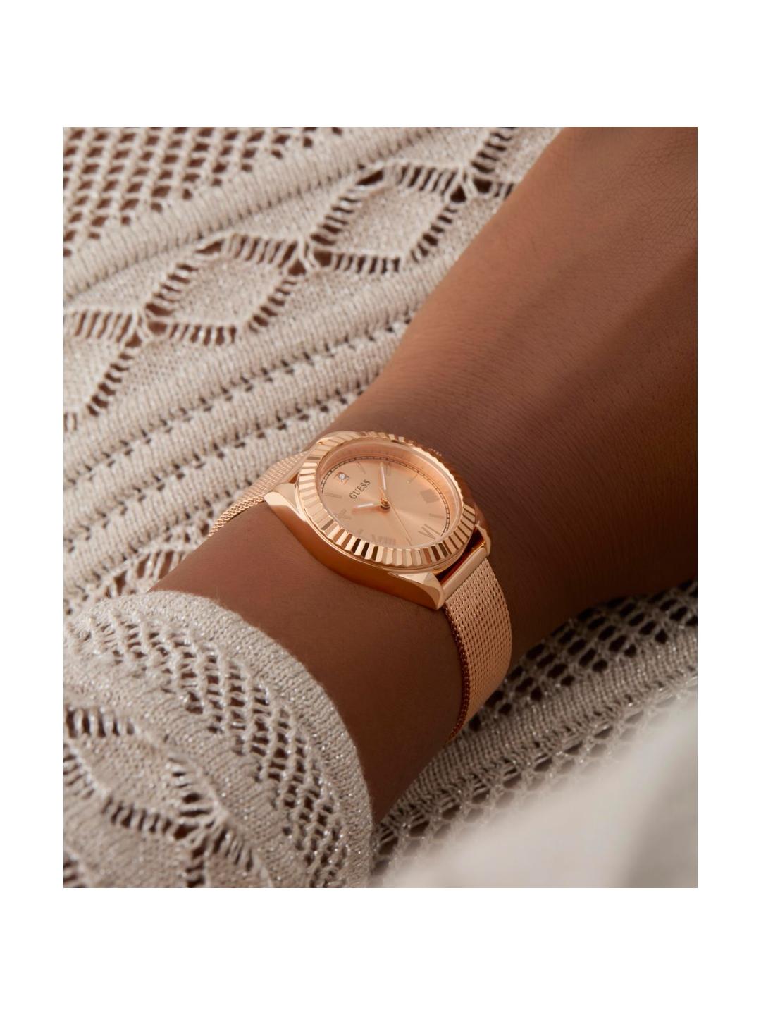 Guess Dress Women 30 mm Rose Gold Dial Analog Watch GW0842L3