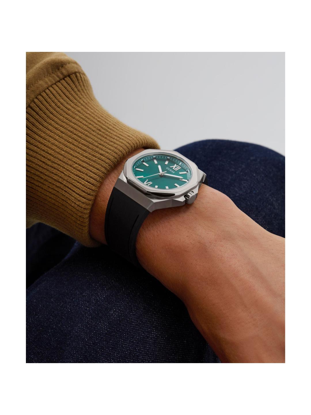 Guess Dress Men 42 mm Green Analog Watch GW0850G1
