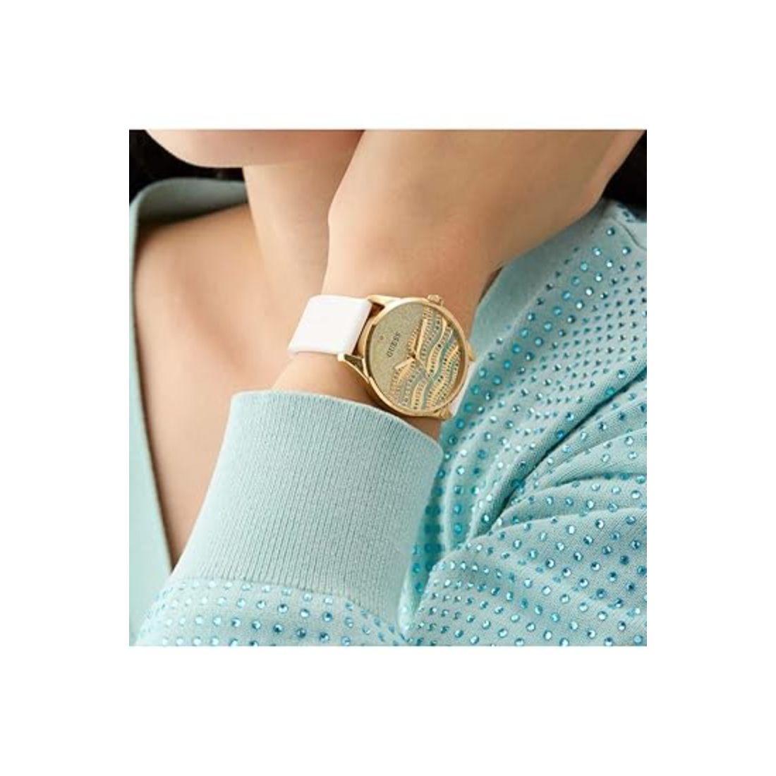 Guess Oceana 36 mm Multi Dial Analog Women Watch GW0858L1