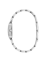 Guess Bejeweled Women 22 mm Silver Dial Analog Watch GW0865L1