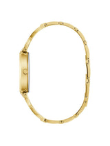 Guess Bejeweled Women 32 mm Gold Dial Analog Watch GW0868L2