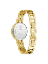 Guess Bejeweled Women 32 mm Gold Dial Analog Watch GW0868L2