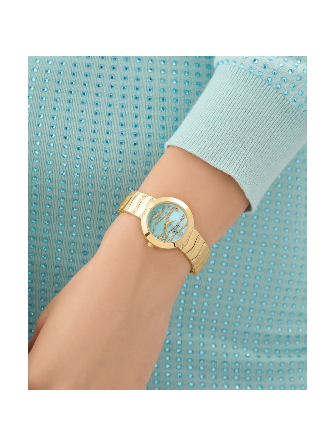 Guess Dress Women 30 mm Green Dial Analog Watch GW0871L2