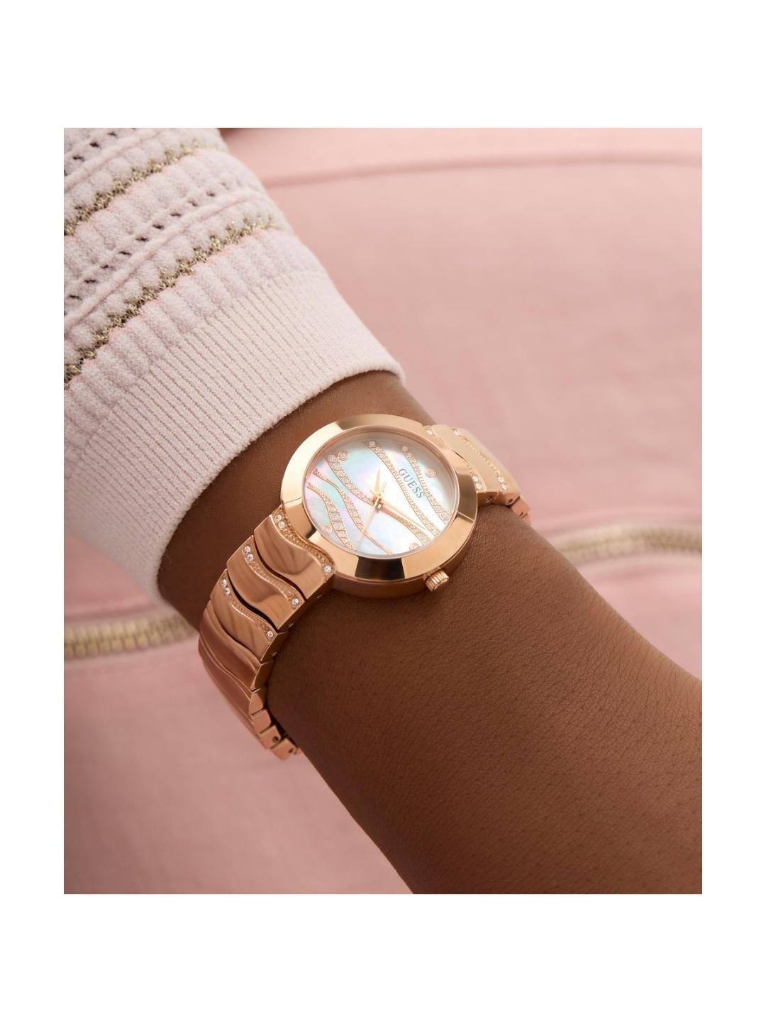 Guess Dress Women 30 mm White Dial Analog Watch GW0871L3