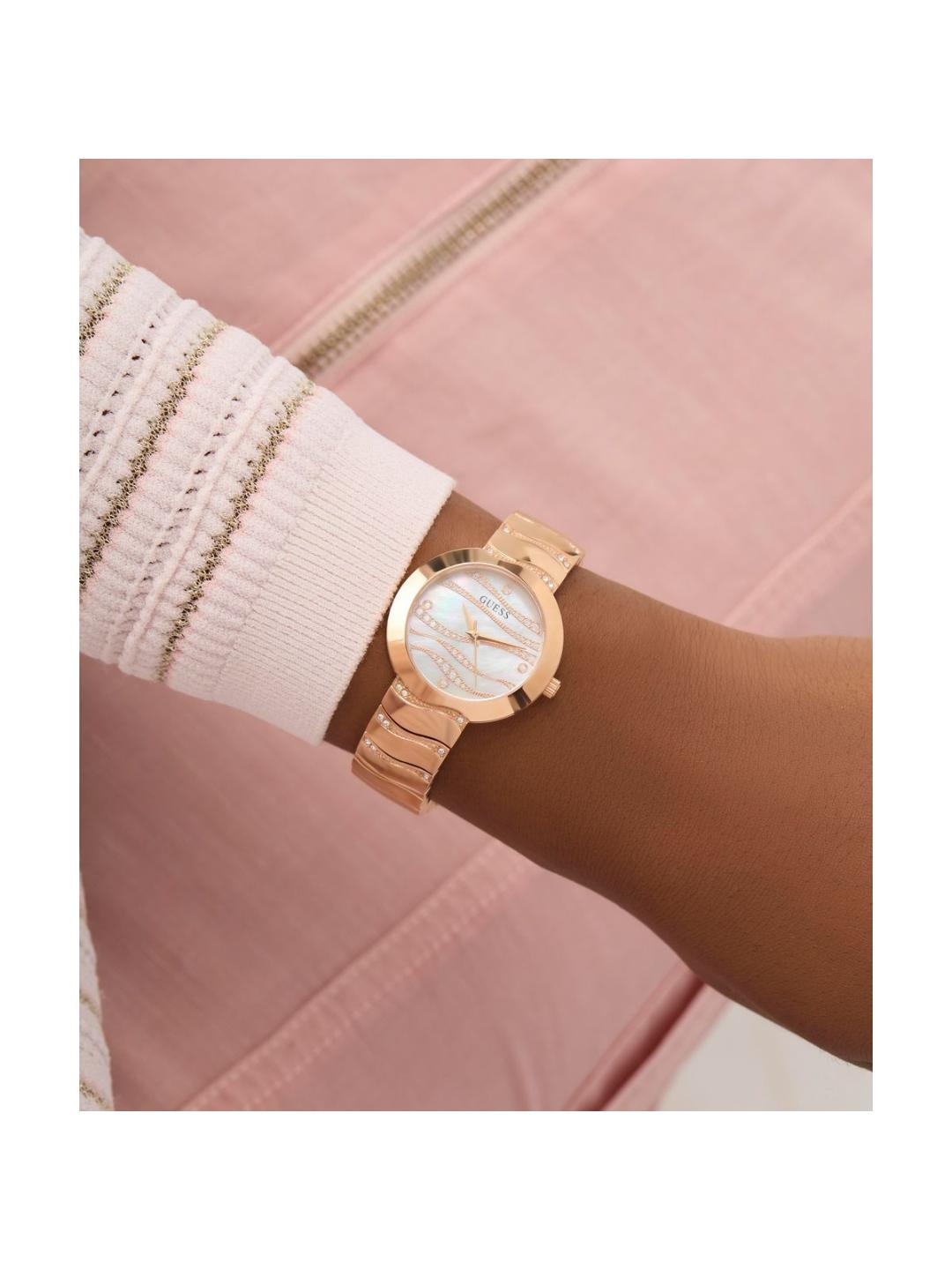 Guess Dress Women 30 mm White Dial Analog Watch GW0871L3