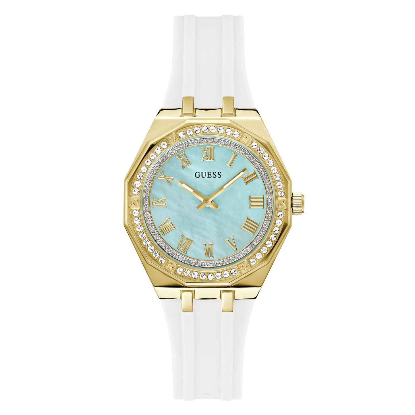 Guess Dress 36 mm Green Dial Women Analog Watch GW0872L1