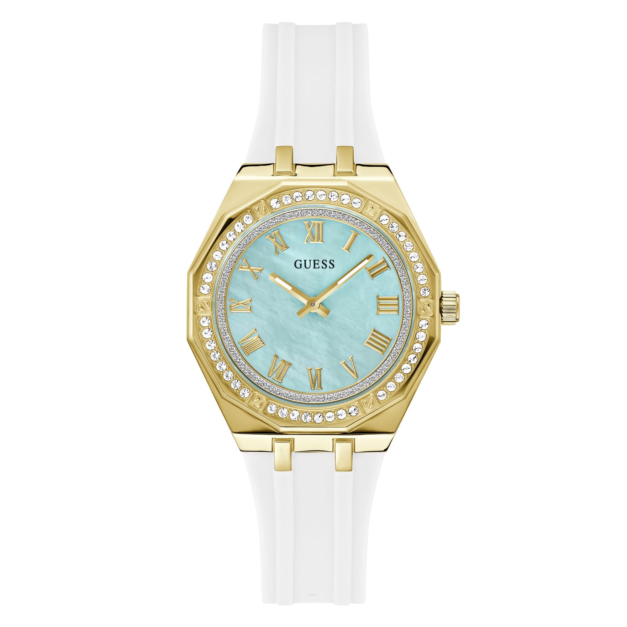 Guess Dress 36 mm Green Dial Women Analog Watch GW0872L1