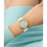 Guess Dress 36 mm Green Dial Women Analog Watch GW0872L1
