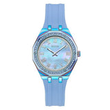 Guess Desire 36 mm Ice Blue Dial Analog Women Watch GW0872L2