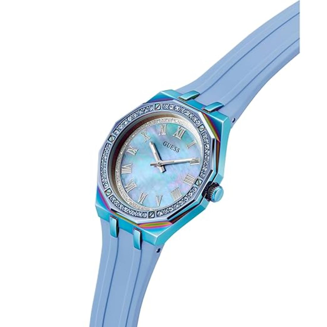 Guess Desire 36 mm Ice Blue Dial Analog Women Watch GW0872L2