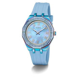 Guess Desire 36 mm Ice Blue Dial Analog Women Watch GW0872L2