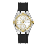 Guess Savvy 39 mm Silver Dial Multi Function Women Watch GW0879L1