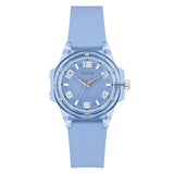 Guess Mini Hype 34 mm Ice Blue Dial Analog Women Watch GW0880L1