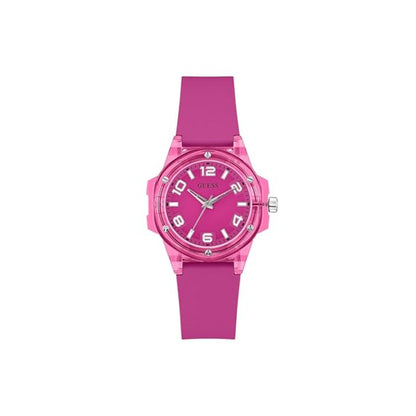 Guess Mini Hype 34 mm Pink Dial Analog Women Watch- GW0880L4