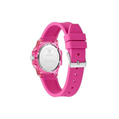Guess Mini Hype 34 mm Pink Dial Analog Women Watch- GW0880L4