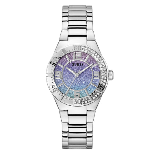 Guess Trend 36 mm Purple Dial Women Analog  Watch- GW0882L1