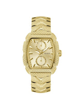 Guess Trend 40 mm Gold Dial Men Chrono Watch GW0885G1