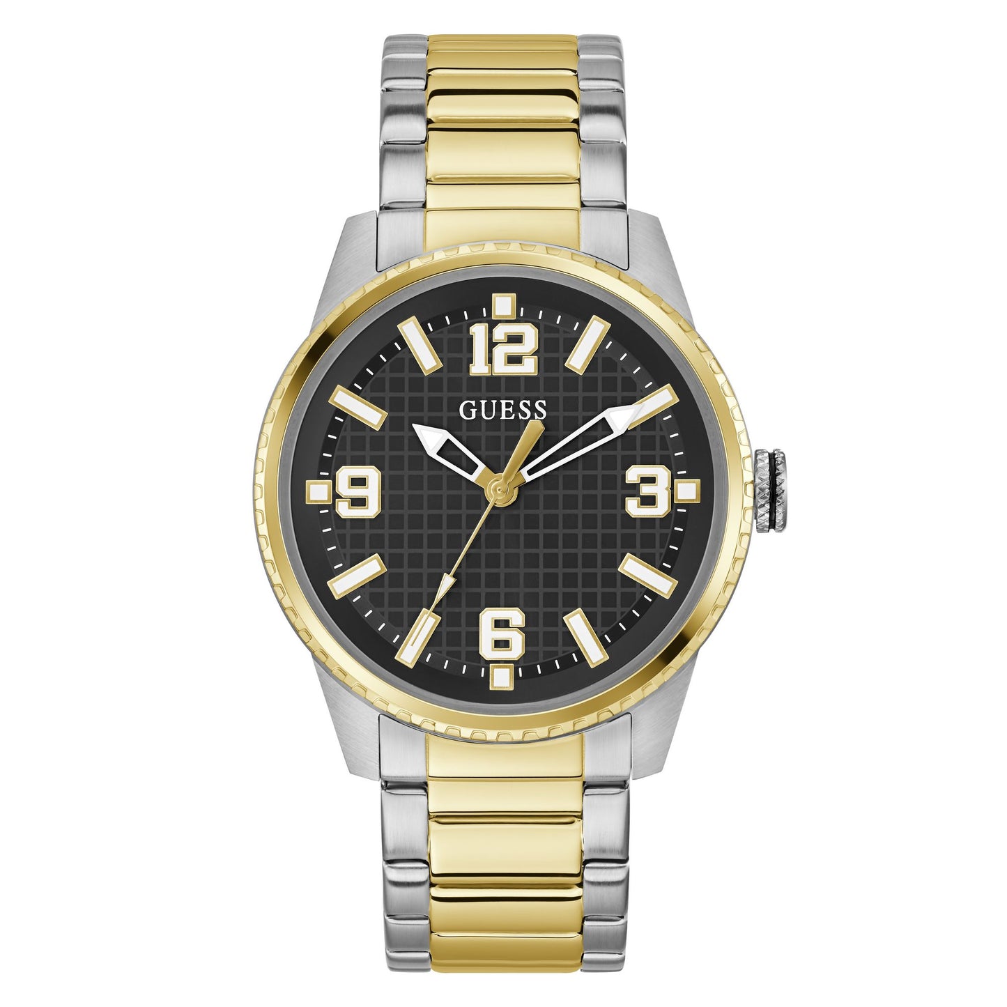 Guess Varsity G 42 mm Black Dial Men Analog Watch GW0889G2