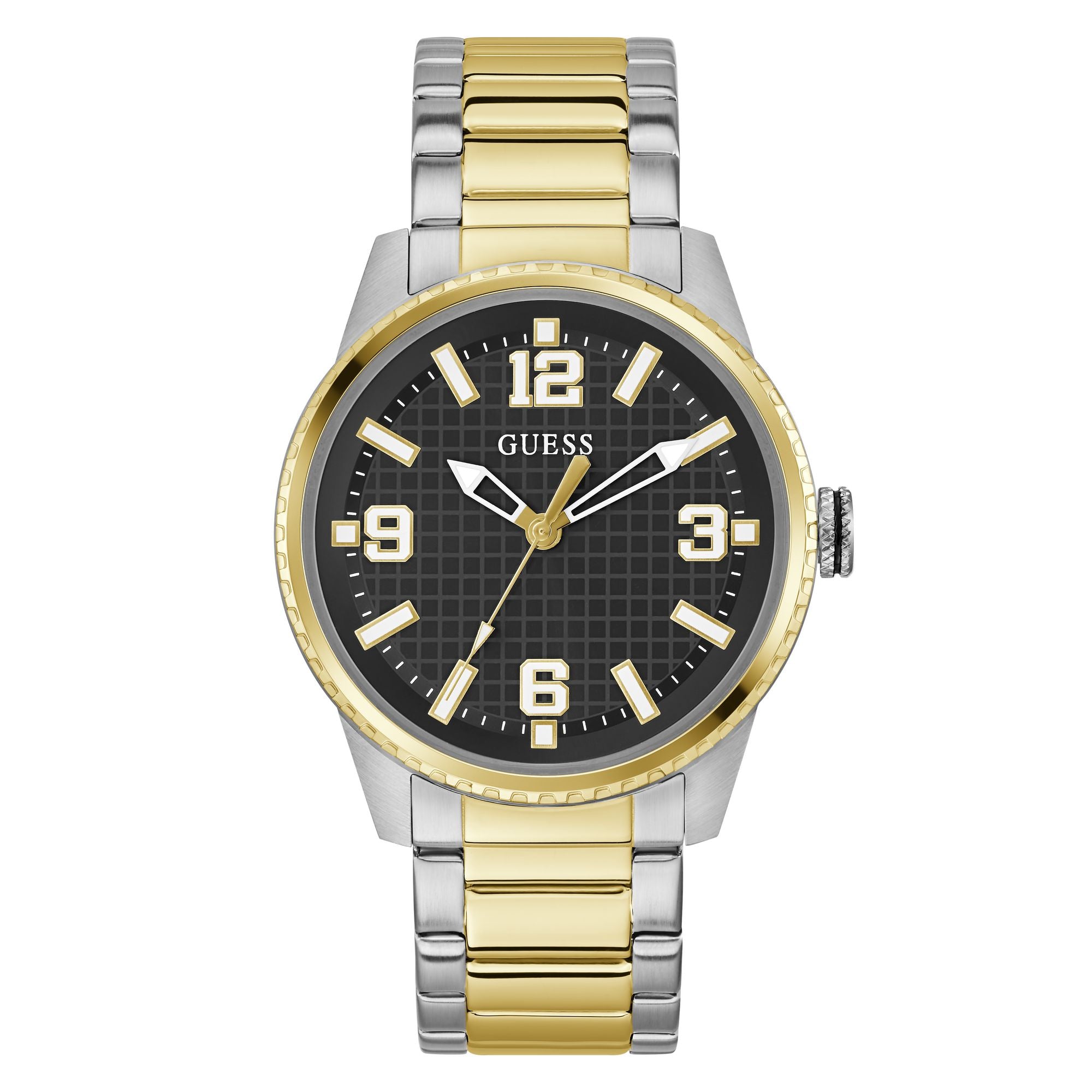 Guess Varsity G 42 mm Black Dial Men Analog Watch GW0889G2