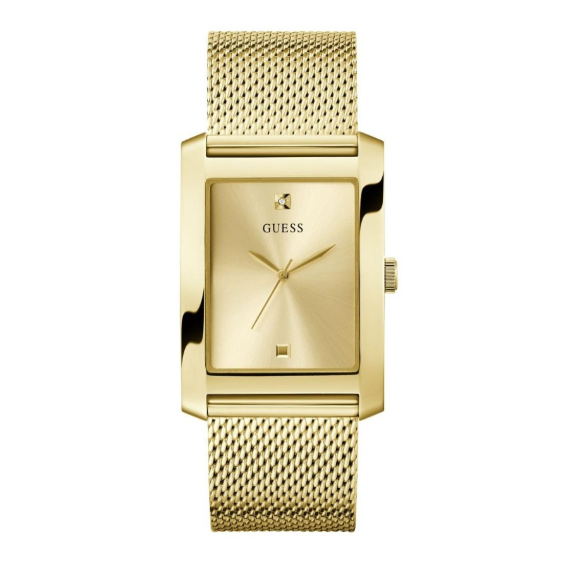 Guess Dress Men 34 mm Champagne Dial Analog Watch GW0898G1