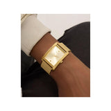 Guess Dress Men 34 mm Champagne Dial Analog Watch GW0898G1