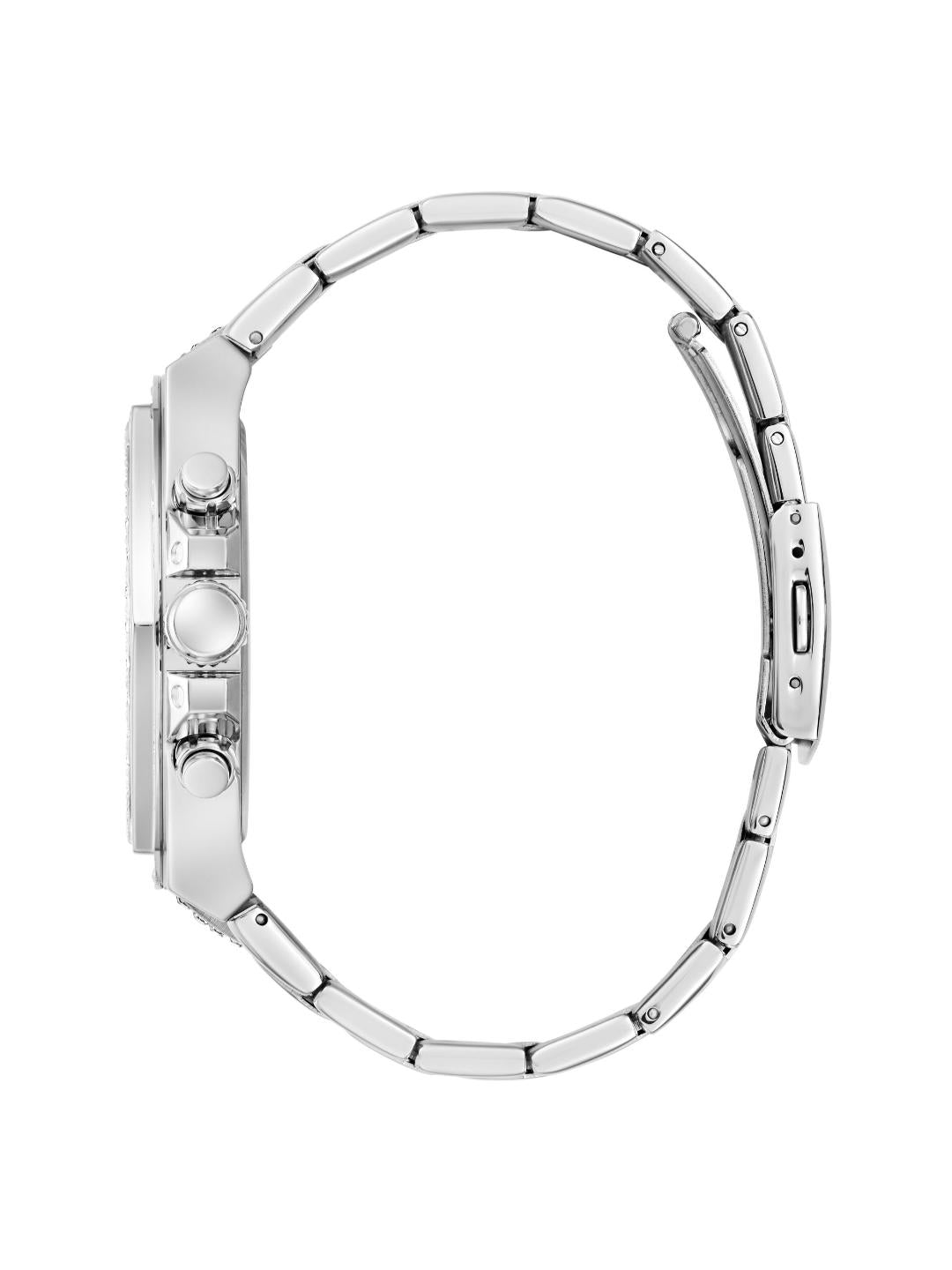 Guess Trend 47 mm Silver Dial Men Chrono Watch GW0899G1
