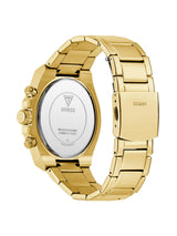 Guess Trend 47 mm Gold Dial Men Chrono Watch GW0899G2
