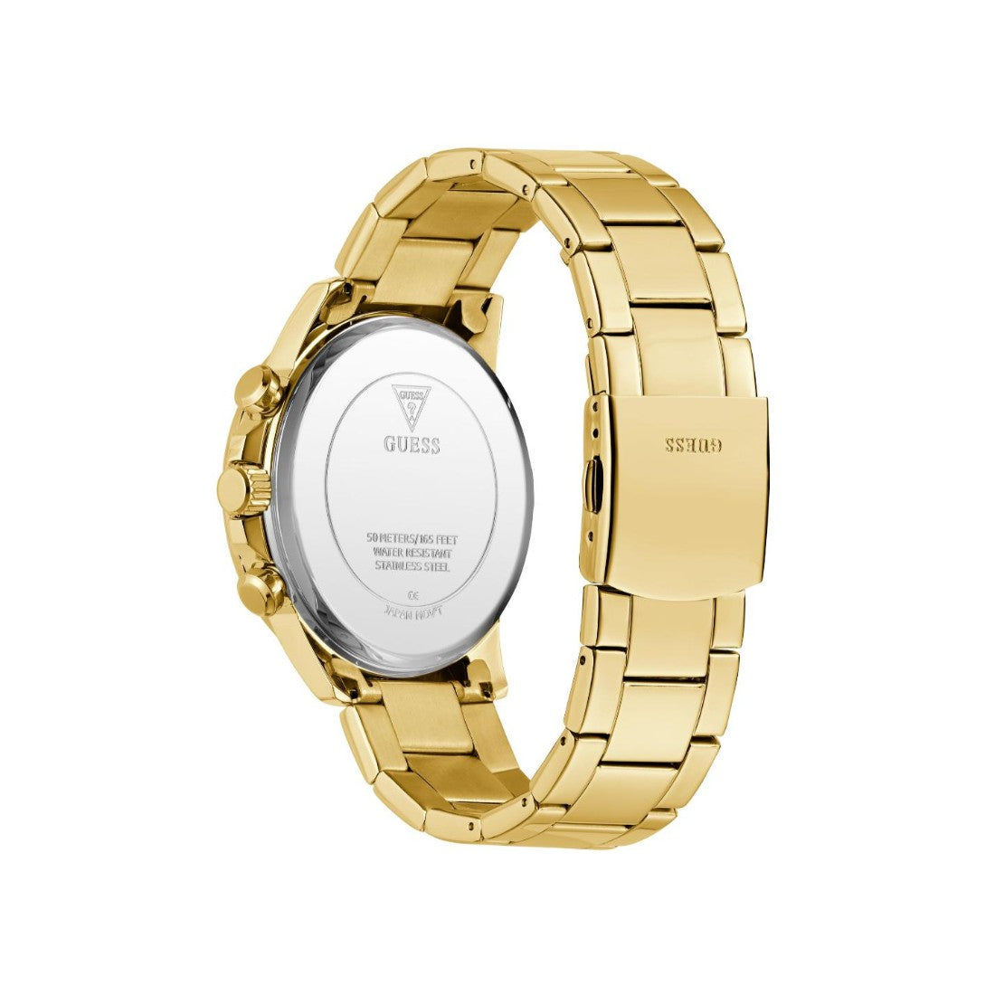 Guess Dress Men 44 mm Champagne Dial Chrono Watch GW0900G2
