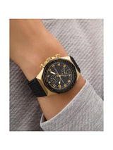 Guess Sport Men 46 mm Black Dial Chrono Watch GW0902G1