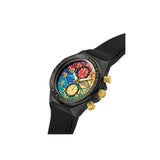 Guess D1 46 mm Rainbow Dial Multi Function Men Watch GW0902G3