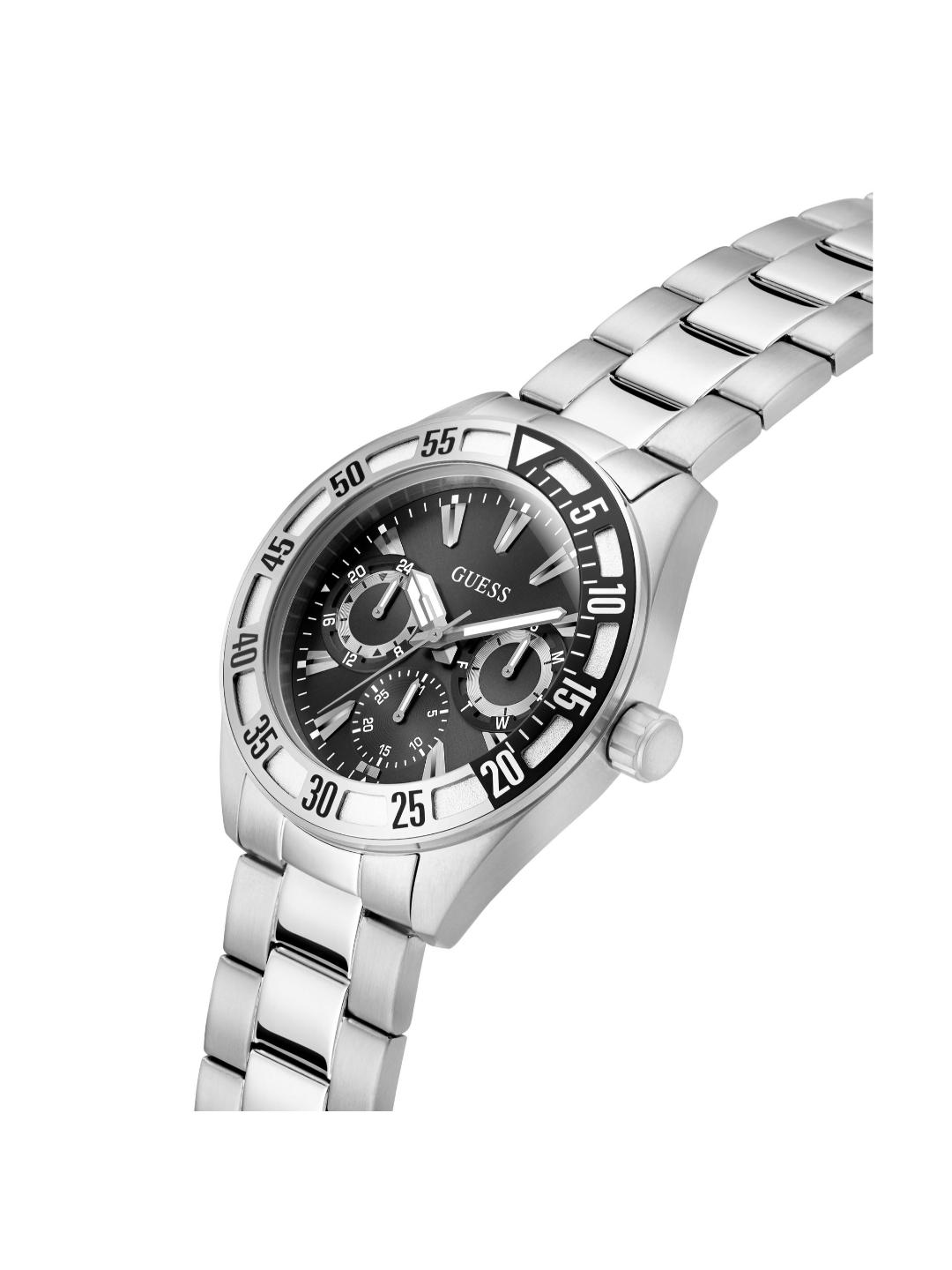 Guess Sport 44 mm Black Dial  Men Chrono Watch- GW0904G1